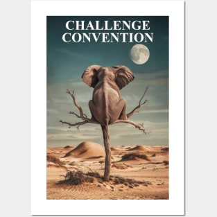 Surreal Elephant: Challenge Convention Posters and Art